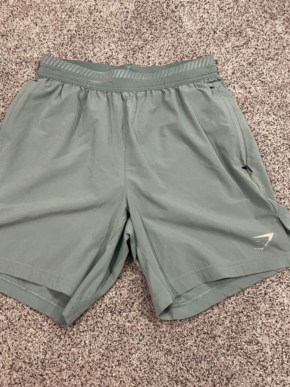 Teal/mint green Gymshark shorts